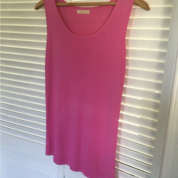 Orange Pink Sleeveless Tank, Size S/M - Picture 2 of 4